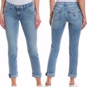 Hudson Bacara Crop Straight Leg Jeans Size 28